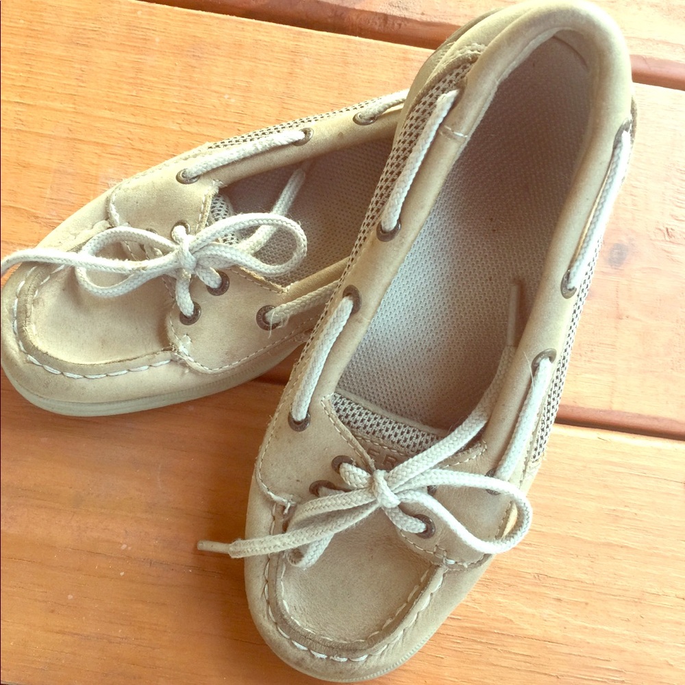Girl’s Sperry Top-Sider Angelfish in Linen/Oat